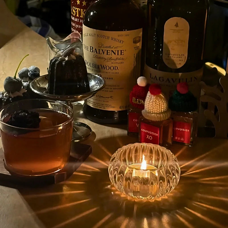 GlowRipple Candle Holder