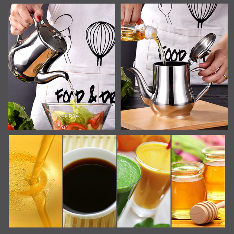 Stainless Steel Oil Can