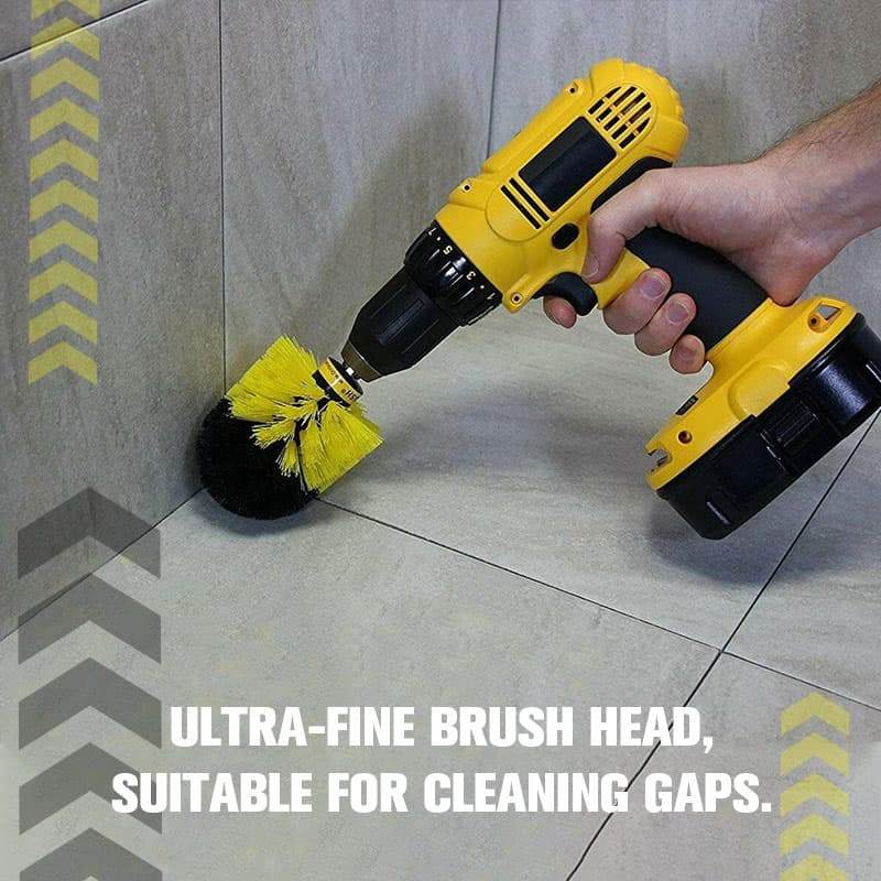 Electric drill brush