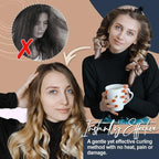 Heat-Free Hair Straightening Wrap Set