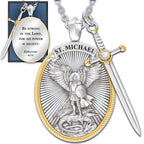 Guardian Angel Michael Pendant