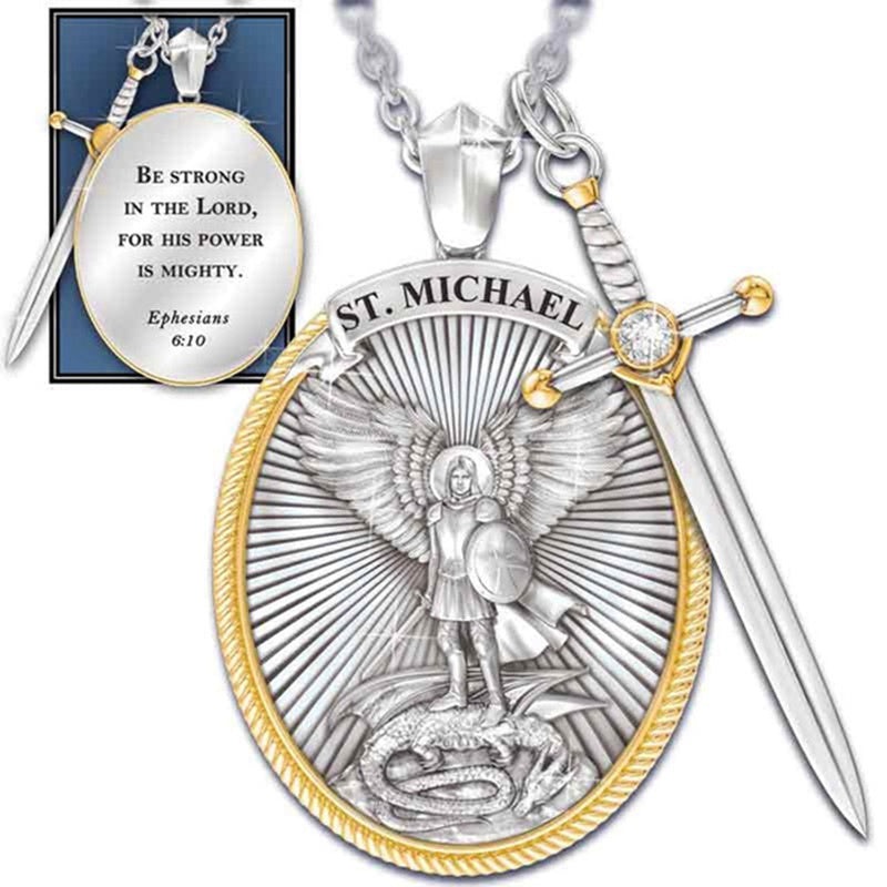 Guardian Angel Michael Pendant