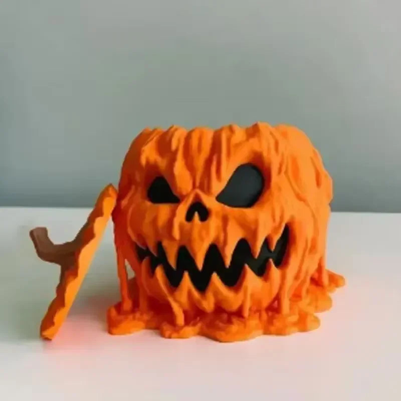 Resin Pumpkin Halloween Candy Bowl