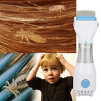 Electric comb for lice control