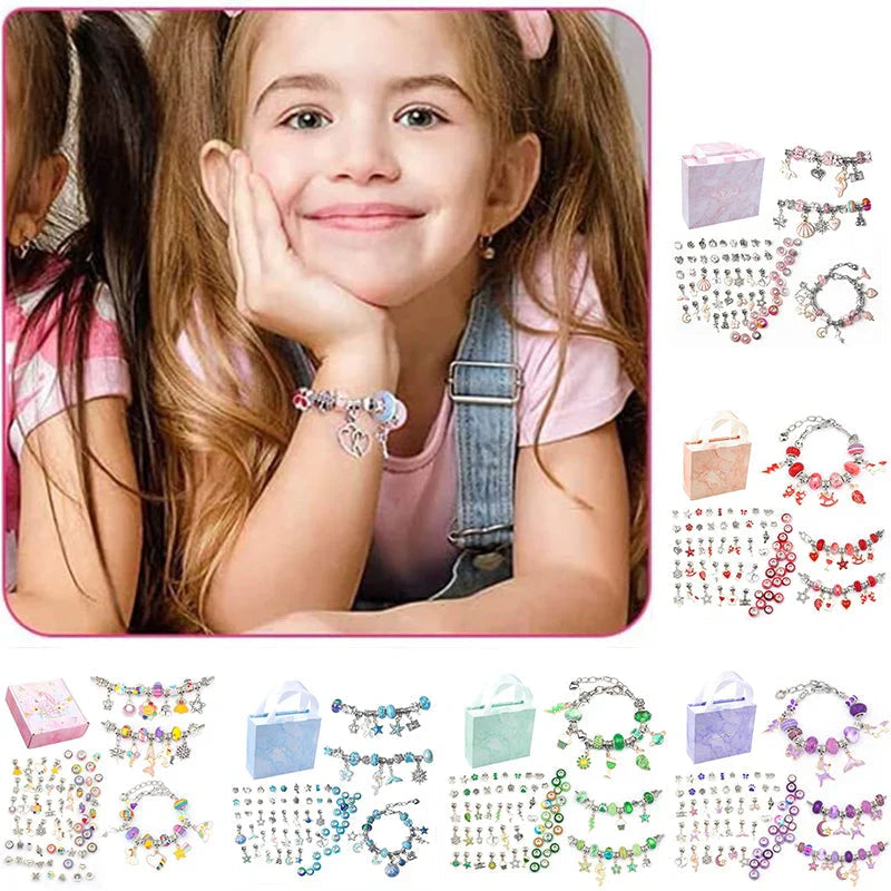 DIY Bracelets Set for Creative Crafting Hours