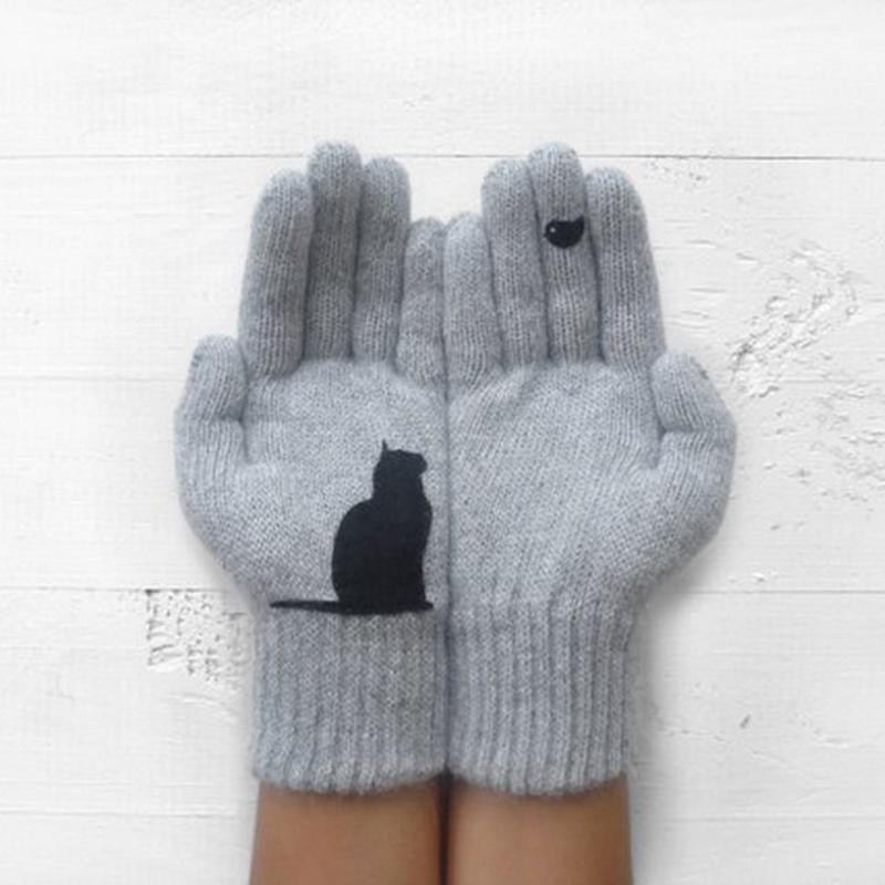 Cotton Gloves in Cat Style