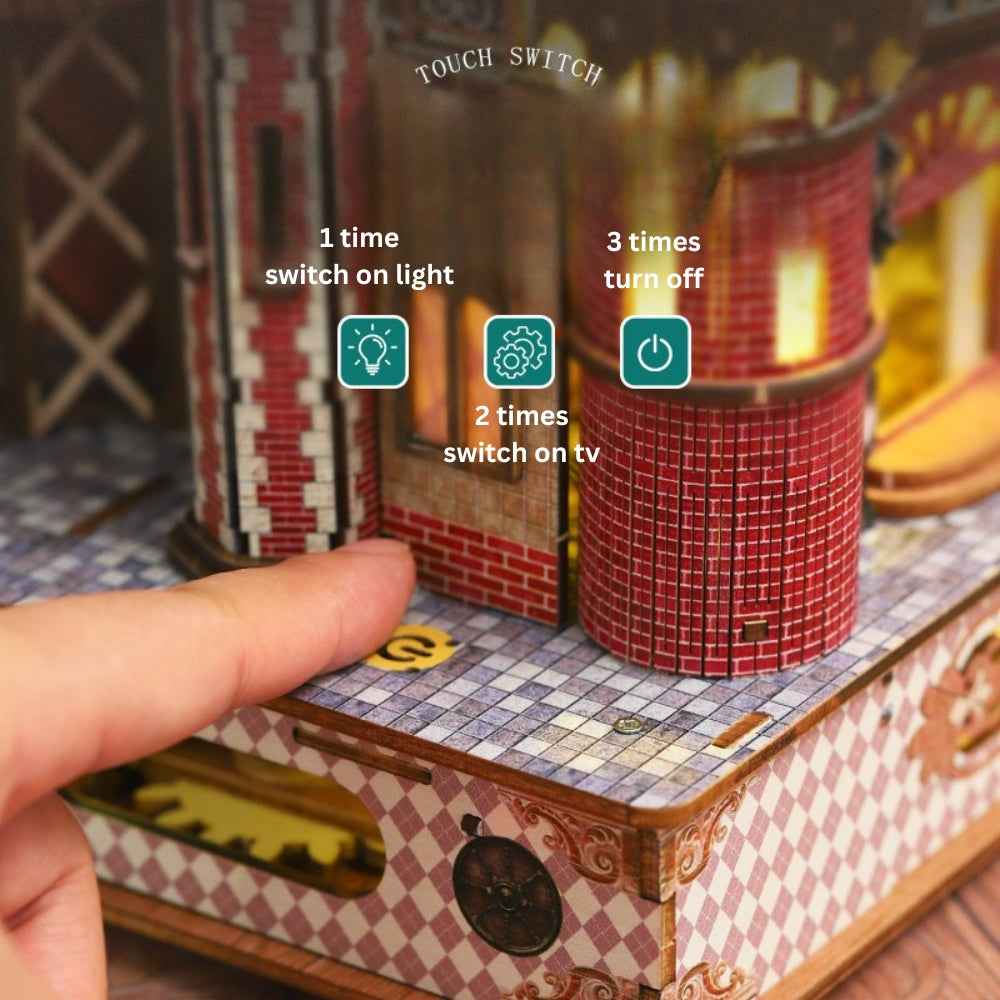 Annecy Castle DIY Miniature Architecture Kit ｜ 3D Wooden Mechanical Puzzles
