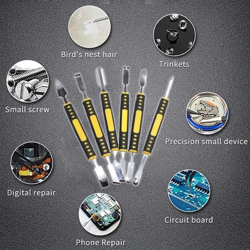 Metal pry bar 6-piece set