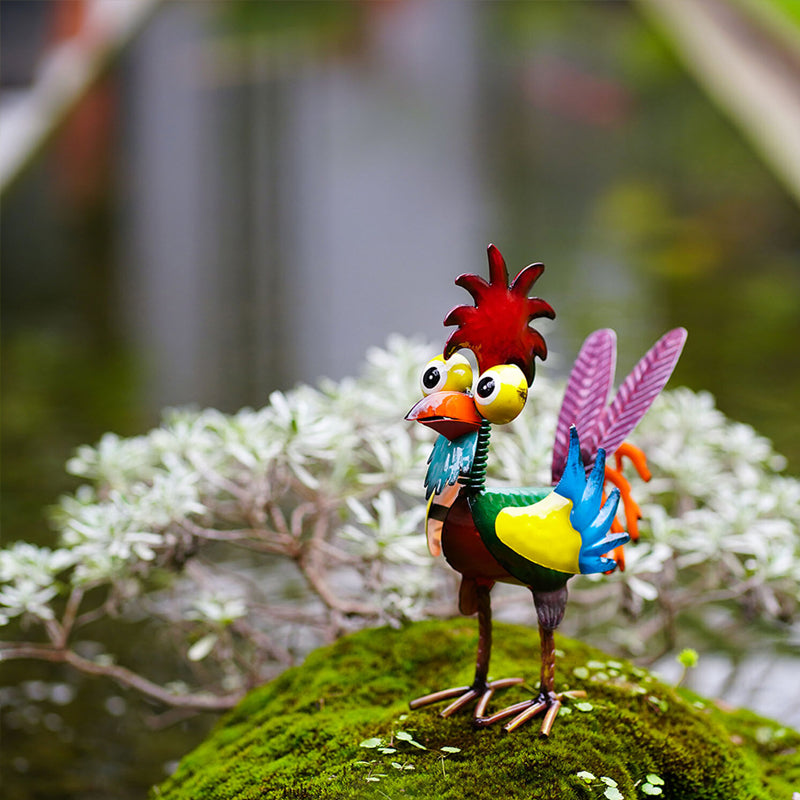 Funny Garden Chicken Statue