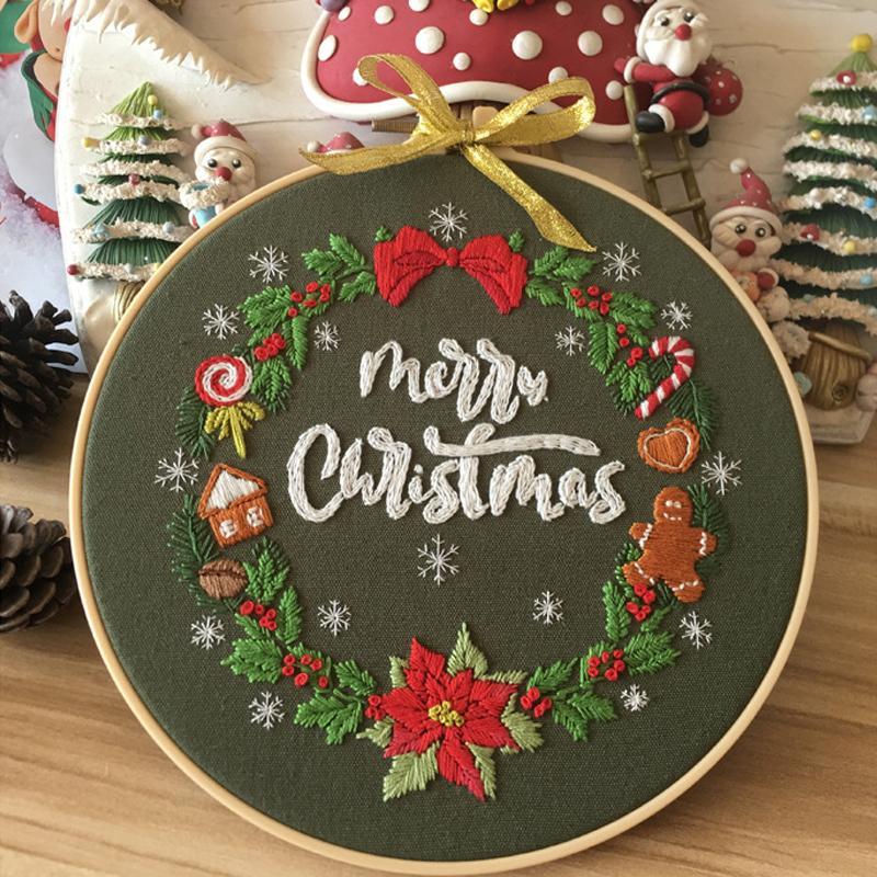 Christmas Embroidery Kit