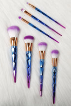 Rainbow Unicorn Brushes - 7 Piece Set