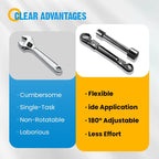Professional plumbing wrench set - a must for plumbers