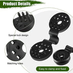 Shadow fabric plastic clips