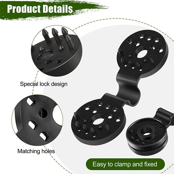 Shadow fabric plastic clips