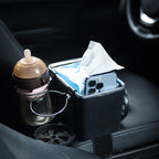 Car armrest storage box