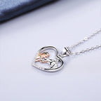 Girl and Horse Necklace Chain