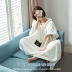 Terry bathrobe made of soft cotton fabric Girly