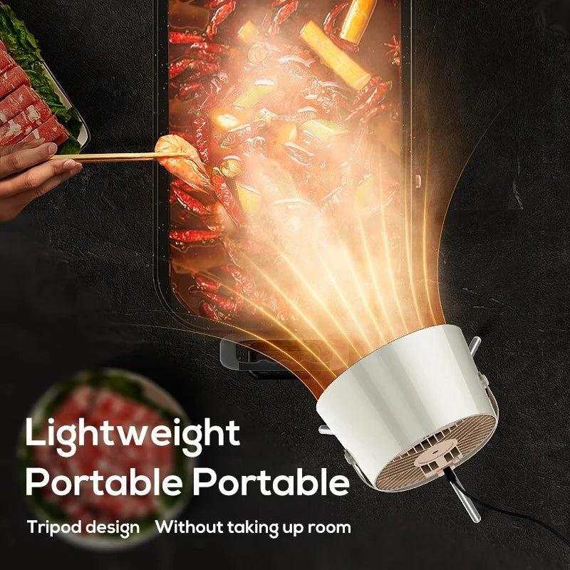 Mini Portable Range Hood for Kitchen