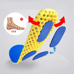 Shock-absorbing Gel comfort insoles