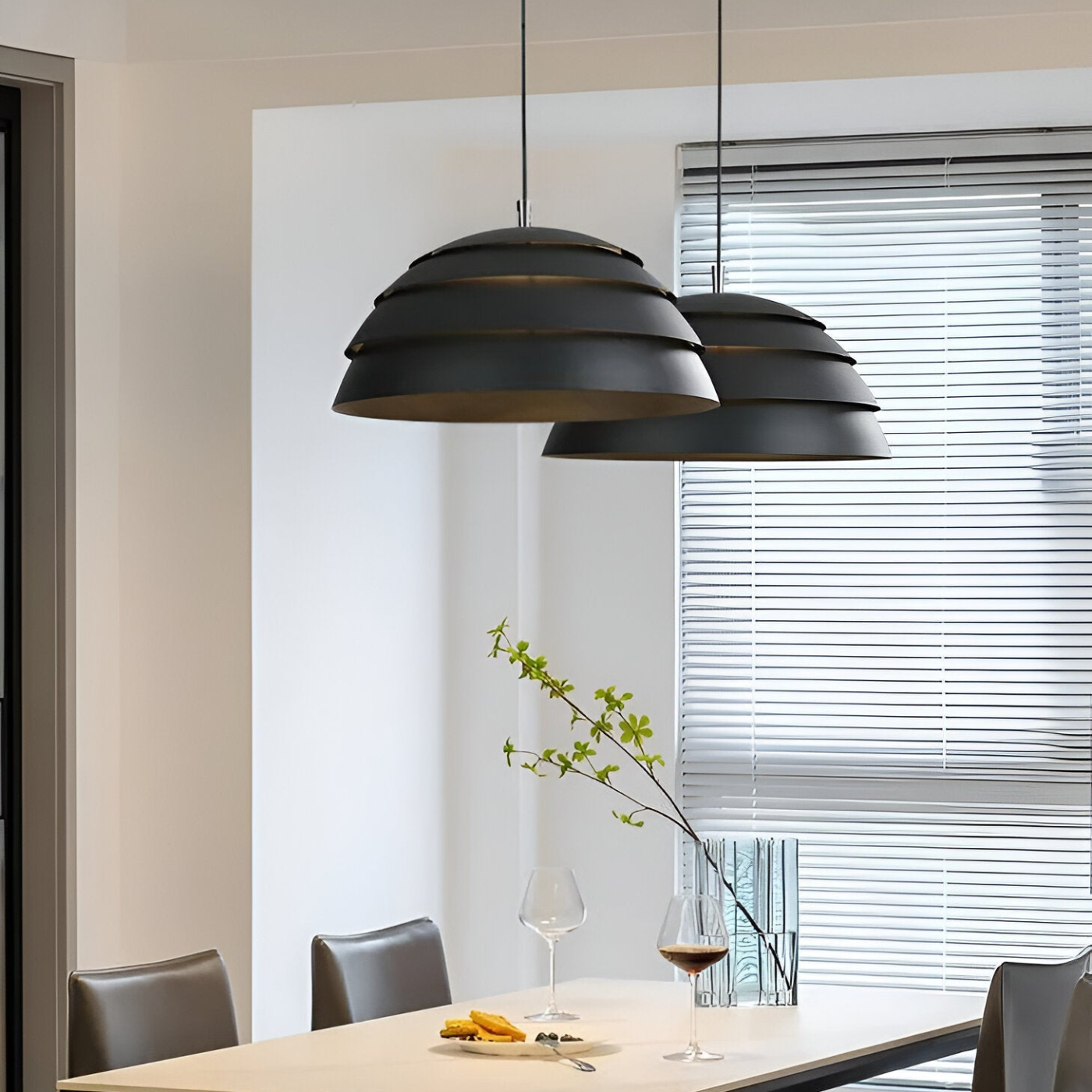 Minimalist Dome-Shaped Pendant Lamp