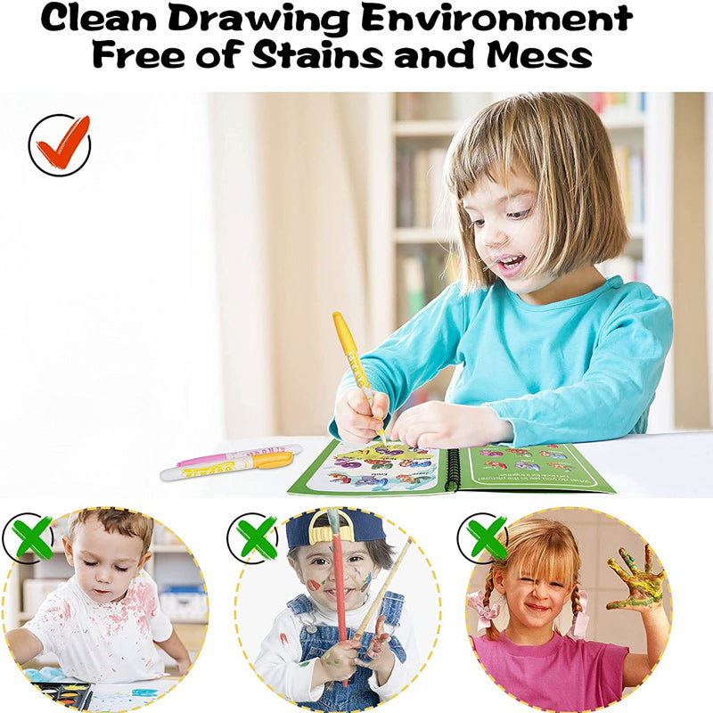 Magical Water Coloring Book