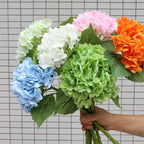 Artificial Hydrangea Flowers Outdoors