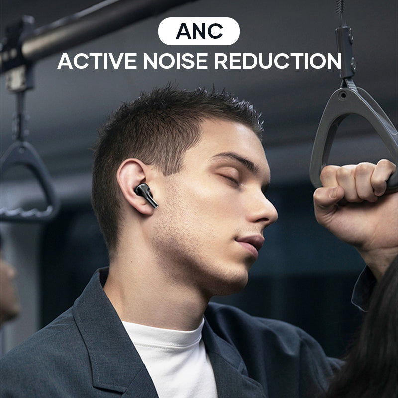 Noise-cancelling Bluetooth earbuds