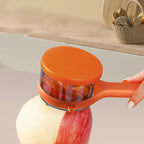 Peeling knife with storage box