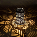 Solar Outdoor Lamp with Leaf Pattern