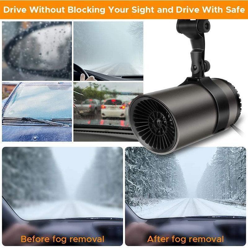 Fast heating cup shape car heater