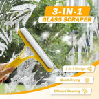 3 in 1 window cleaning scraper
