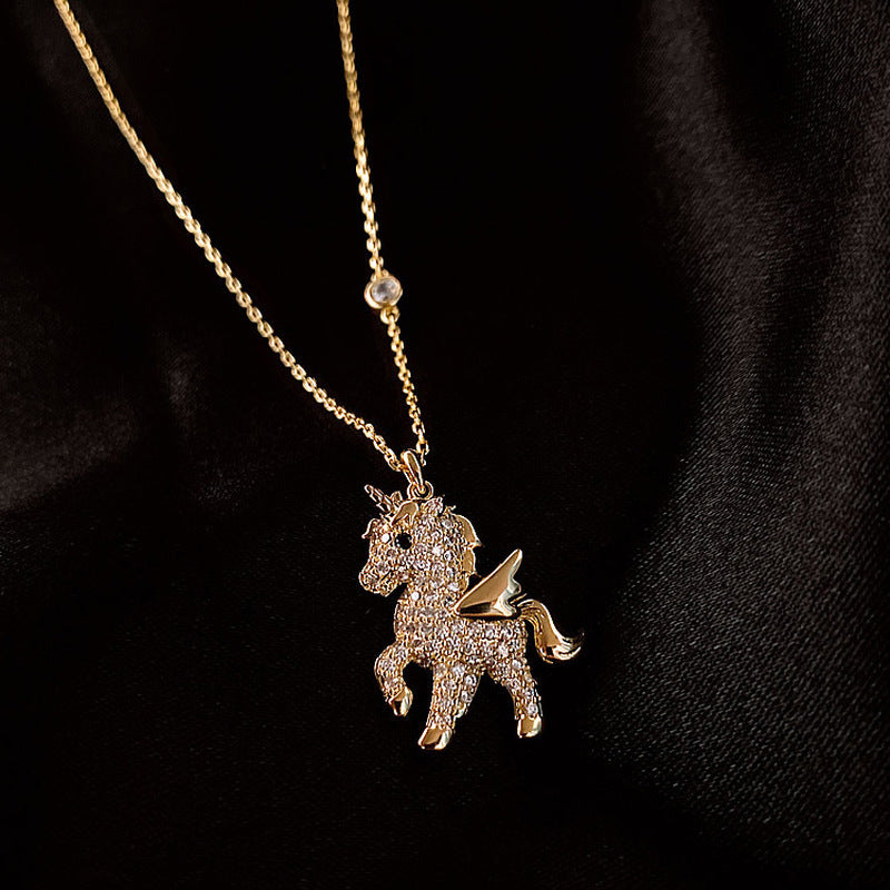 Angel Unicorn Necklace