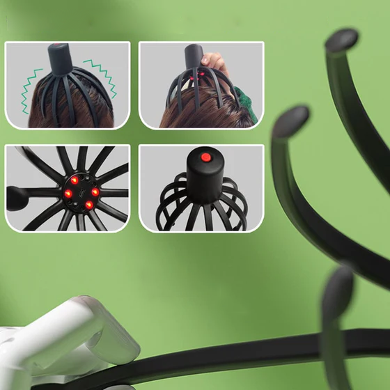 Octopus Head Massager