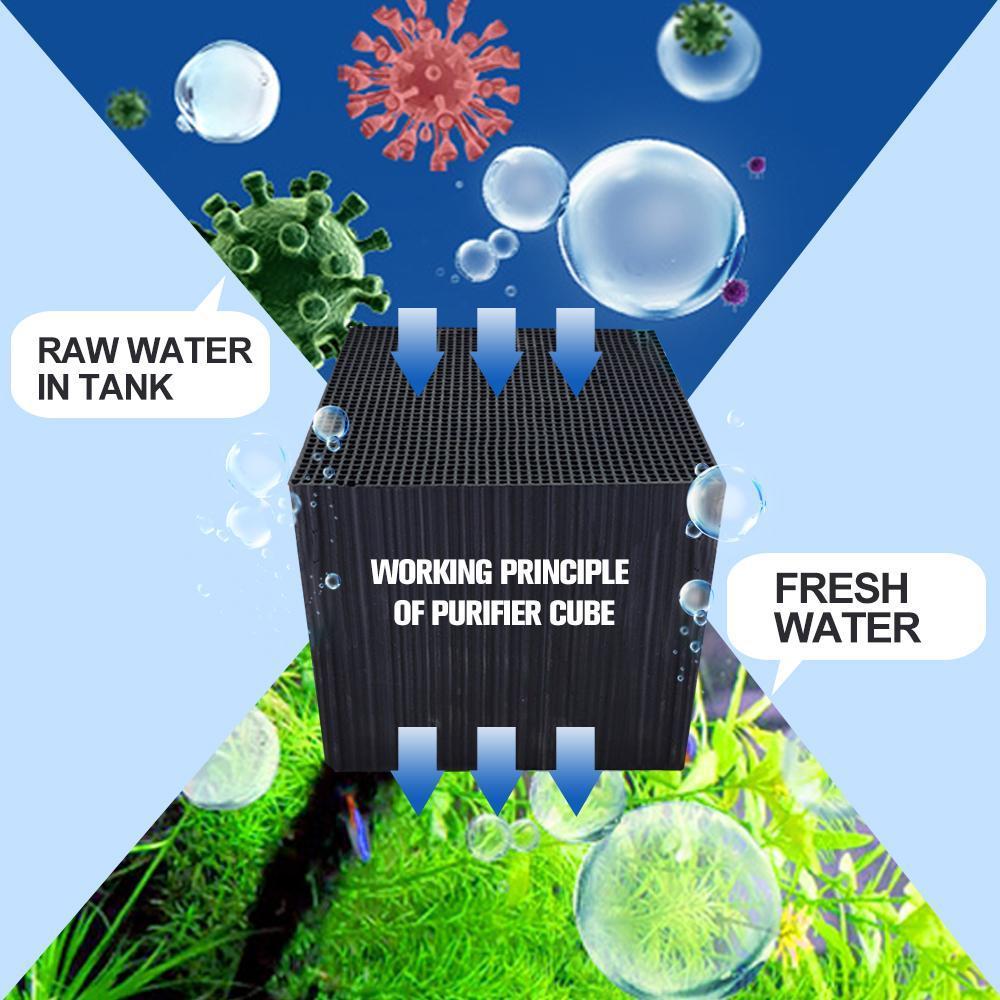 Eco-Aquarium Water Cleaner Cube