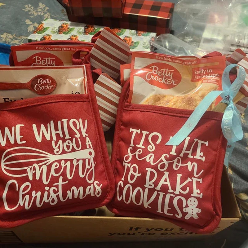 Christmas Pot Rack Baking Set