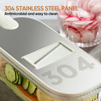 Stainless steel multifunctional vegetable chopper