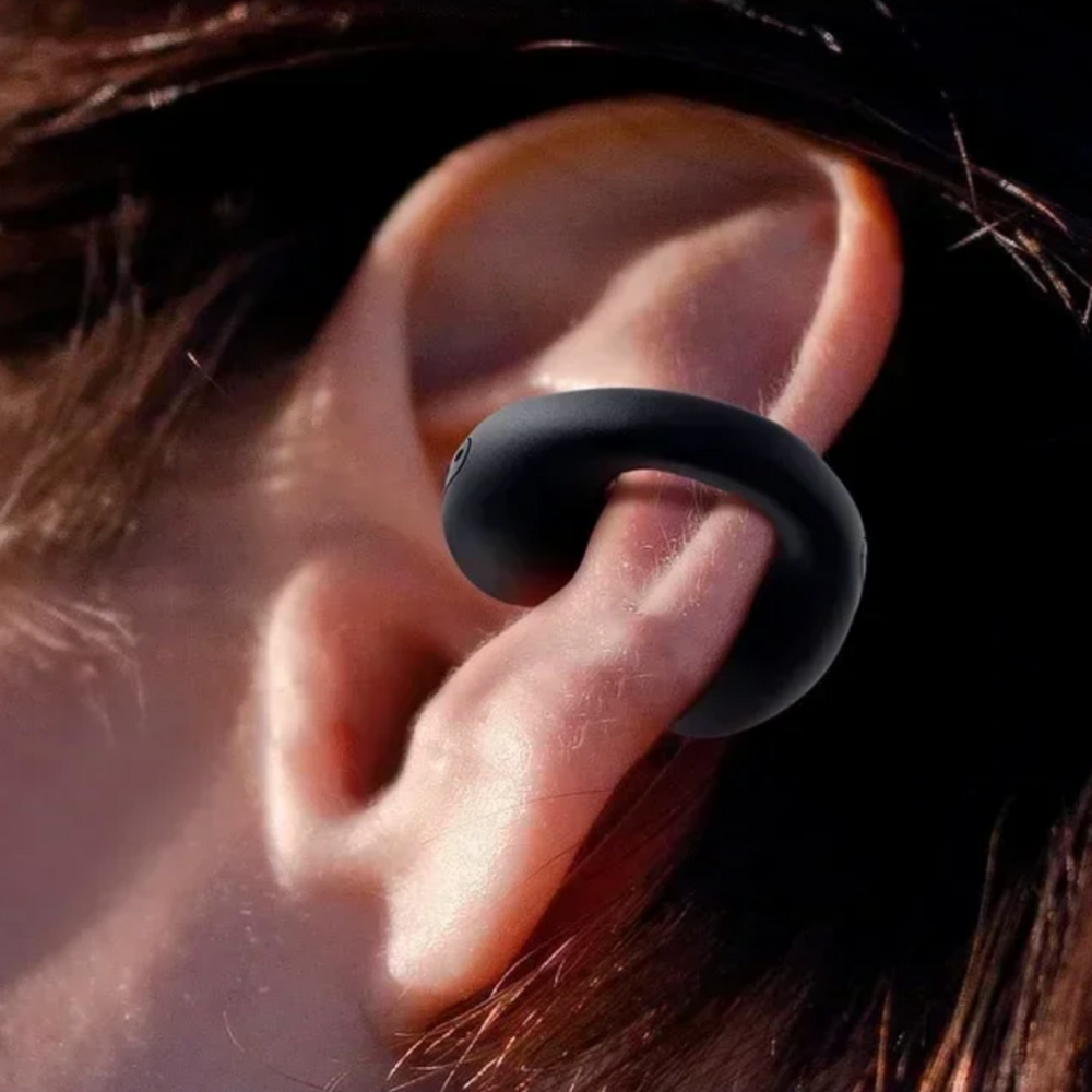 SoundStride | Bone Conduction Headphones – Open-Ear Safety – Sweatproof & Wireless – For Running & Gym