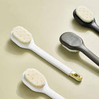 Massage cleaning brush with long handle
