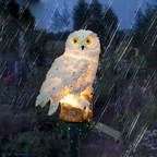 Solar Owl Outdoor Lamp