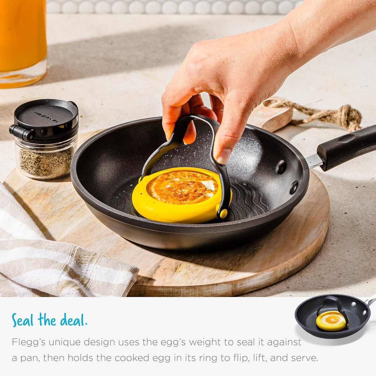 C-Channel Silicone Egg Ring
