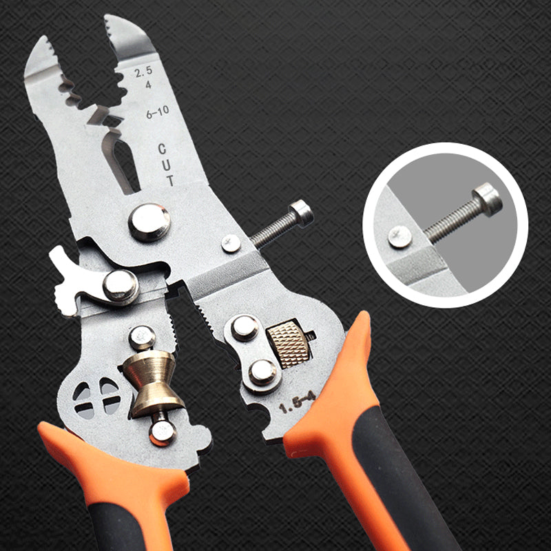 New multifunctional cable cutter stripping tool crimping pliers