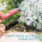 Gatling Bubble Machine