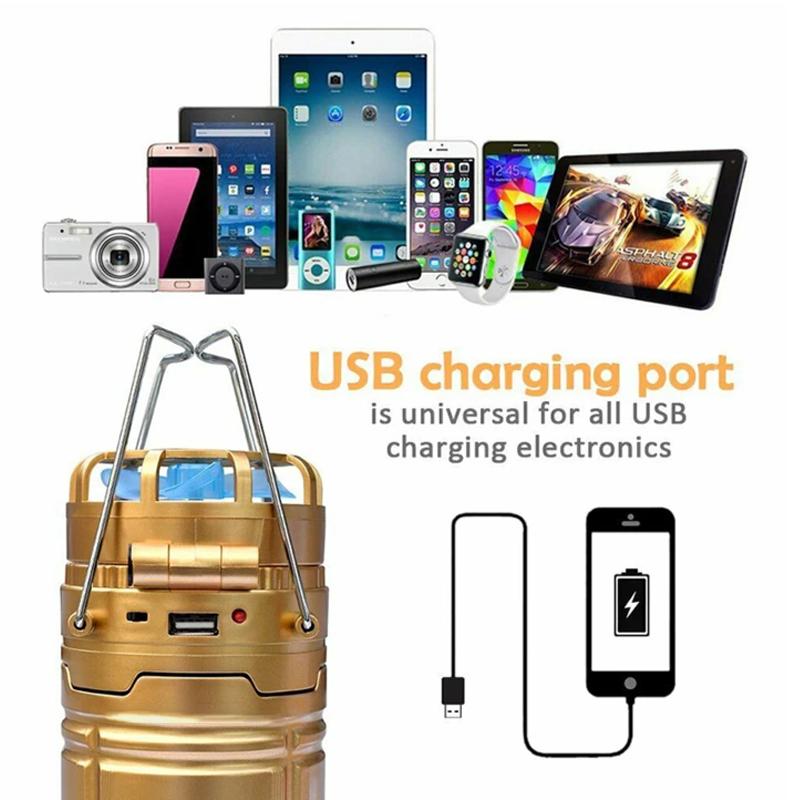 6 IN 1 Multifunctional Camping Lantern