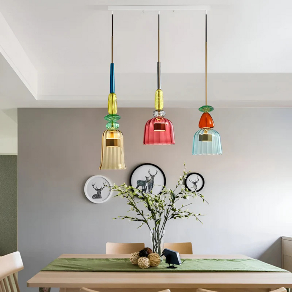 Multicolored Pendant Lamp that Will Bring Joy and Energy to Your Home