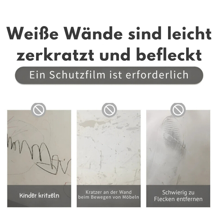 Eco-friendly electrostatically absorptive wall protection film