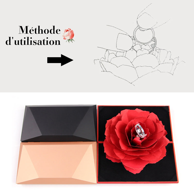 Ciaovie Ring Box Pink Pop-Up 3D