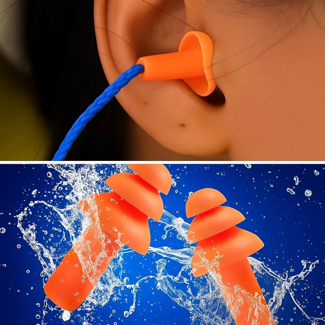 Noise Reduction – Soft Reusable Silicone – Hearing Protection At Work Sleep Study And Travel