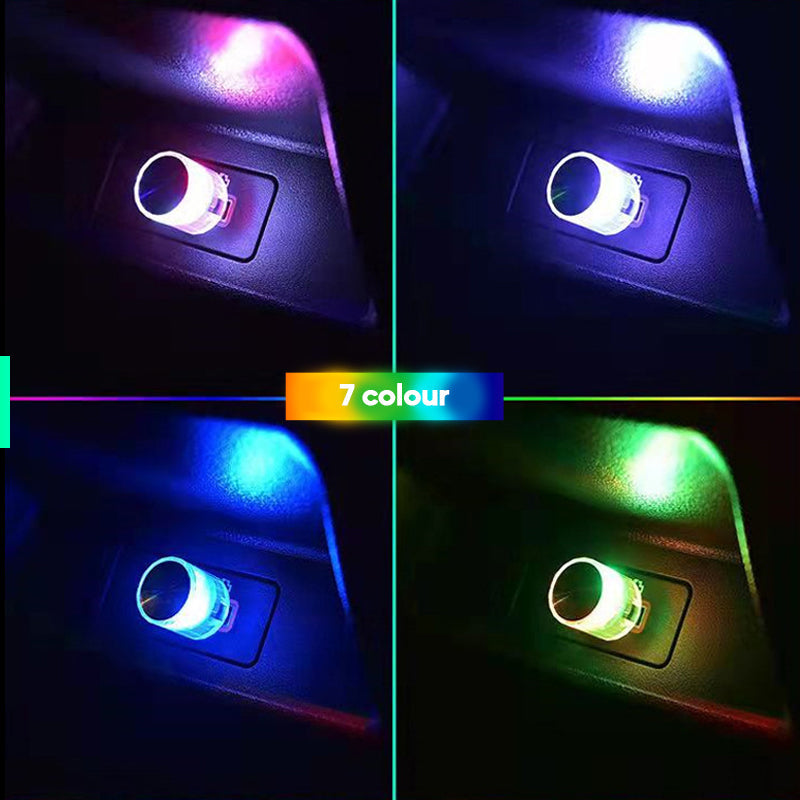 Colorful flash atmosphere lights