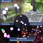 Solar Garden LED Firefly Plug Light