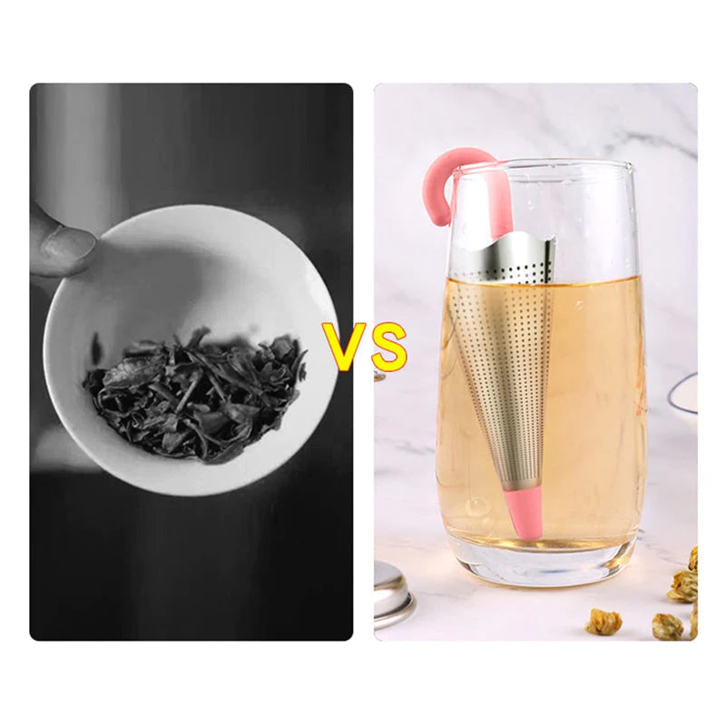 Stainless Steel Tea Strainer Umbrella